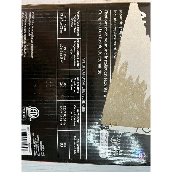 LED lights red 24' 7" length - Picture 3 of 4